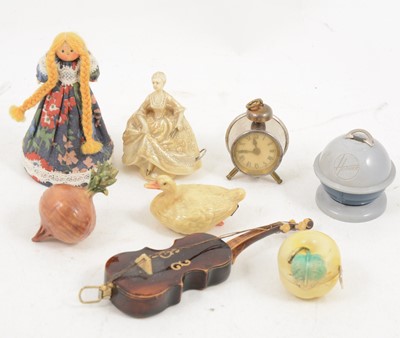 Lot 1162 - Sewing Interest - Eight novelty tape measures.