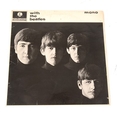 Lot 256 - The Beatles With the Beatles LP vinyl record; Mono 2nd pressing PMC 1206 matrix 447-7N/448-7N.