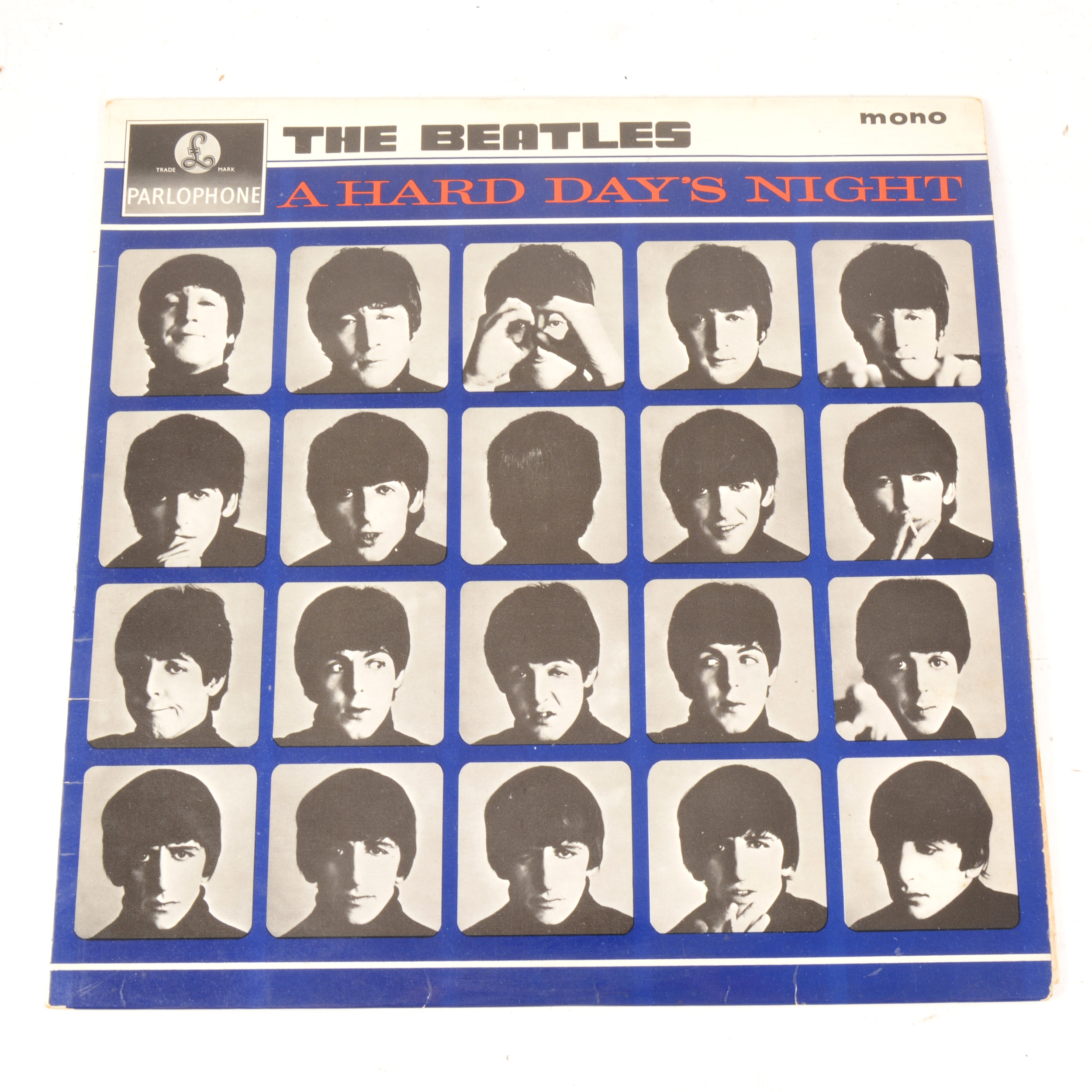 初回UK MONO☆BEATLES/A HARD DAY'S NIGHT-