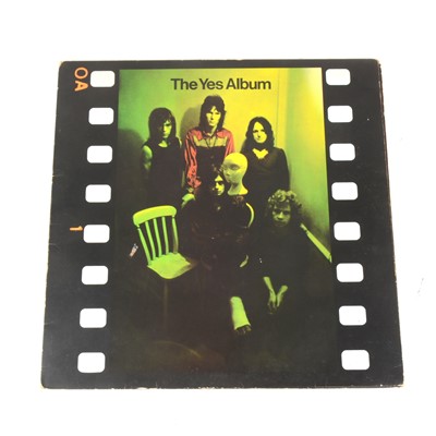 Lot 18 - The Yes Album LP vinyl record; Stereo first pressing 2400101, A1/B1 matrix, plum Atlantic label.