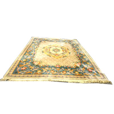 Lot 642 - A Chinese carpet