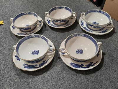 Lot 1029 - Assorted china and teaware including Crown Derby and Royal Stafford