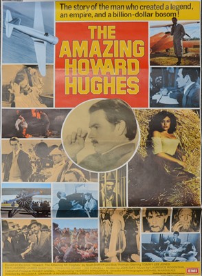 Lot 288 - Four British film posters; including, Made, Fear is the Key, Out of Season, The Amazing Howard Hughes, mostly c1970s, all 40x27inch size.