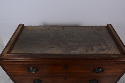 Lot 126 - A Victorian mahogany chest on chest