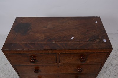 Lot 125 - A Victorian mahogany chest of drawers