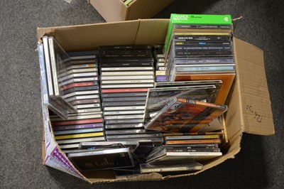 Lot 48 - Two boxes of mostly Pop and Rock music CDs.