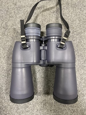 Lot 1121 - Pair of Binoculars; Nikon Action 10x50 6.5 Lookout IV, with carry case.