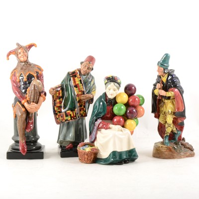 Lot 1 - Four Royal Doulton figurines