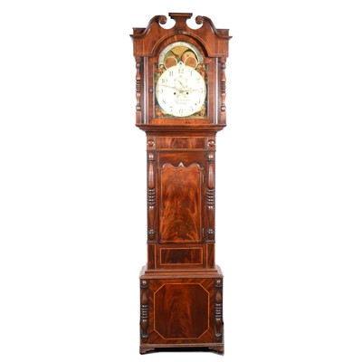 Lot 550 - An early 19th-century mahogany longcase clock