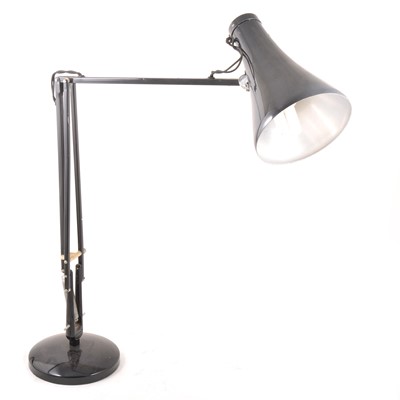 Lot 83 - A vintage black Anglepoise lamp.