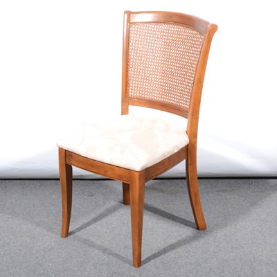 Lot 620 - A modern cane-backed chair, by Willis & Gambier