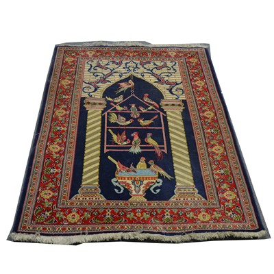 Lot 185 - A Persian pattern rug