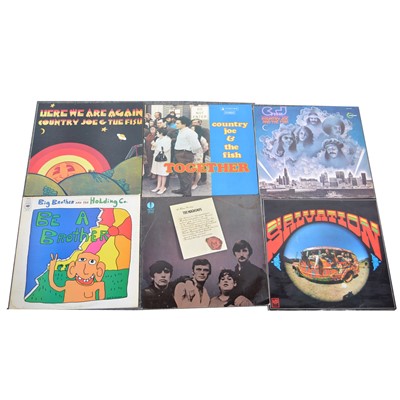 Lot 35 - Six US psychedelic rock / folk rock vinyl LP records