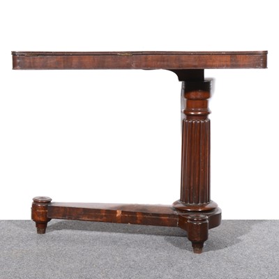 Lot 133 - A Victorian mahogany invalid's table