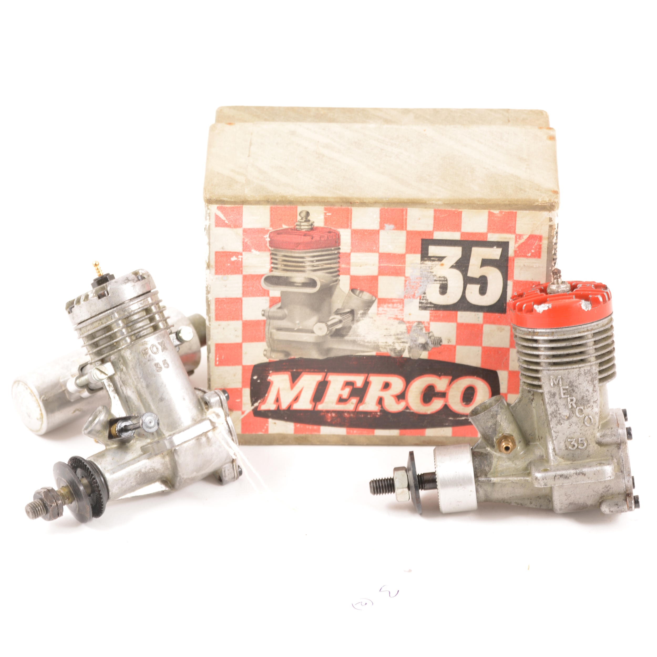 Lot 3 - FOX 35 and MERCO 35 both glows.