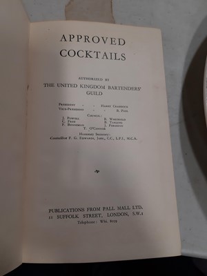 Lot 96 - A small collection of cocktail and culinary recipe books.