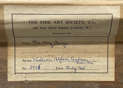 Lot 183 - William Alfred Gibson