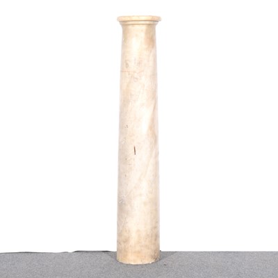 Lot 547 - A marble column section