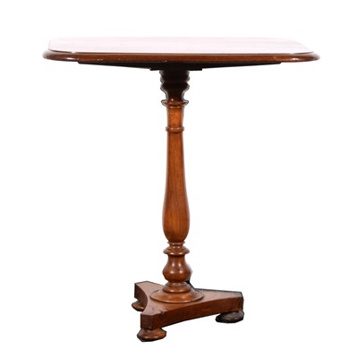 Lot 597 - A mahogany occasional table