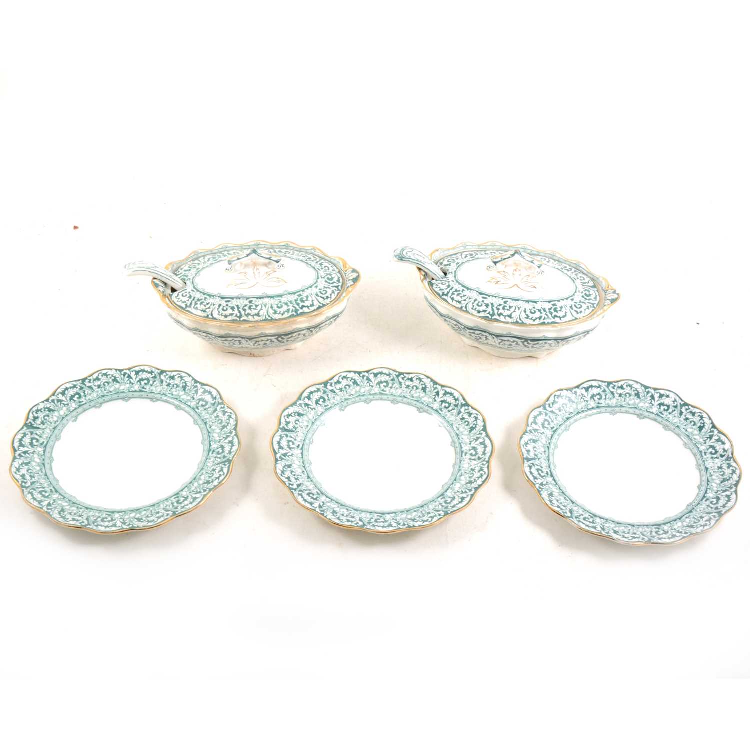 Lot 18 - A Royal Doulton dinner service in the Cremonia design.