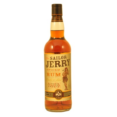 Lot 319 - Sailor Jerry, Spiced Caribbean Rum, old recipe bottling