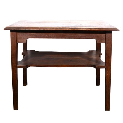 Lot 508 - An oak side table