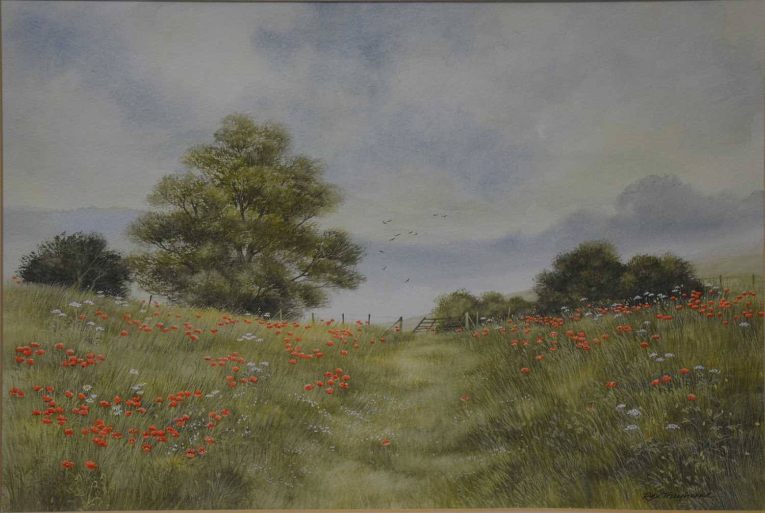 Lot 375 - Rex Trayhorne, Poppy Field