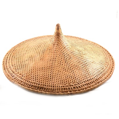 Lot 129 - A Chinese Coolie hat