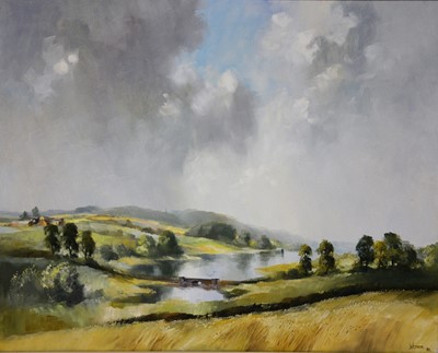 Lot 453 - David Weston, A View from Mill Farm