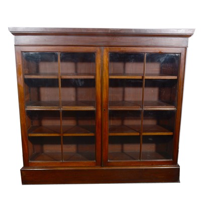 Lot 497 - A Victorian mahogany bookcase