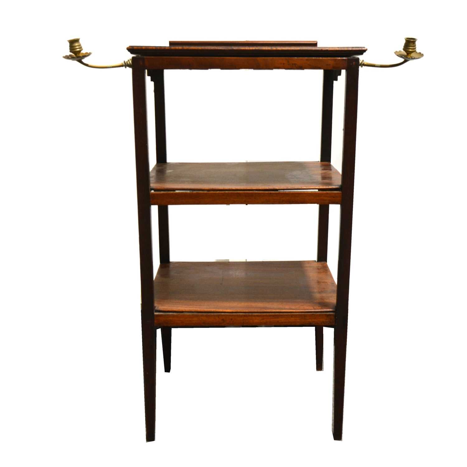Lot 51 - A Victorian mahogany reading table