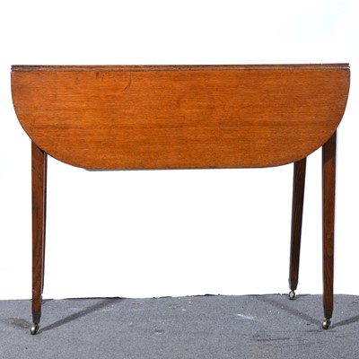 Lot 550 - Victorian oak Pembroke table