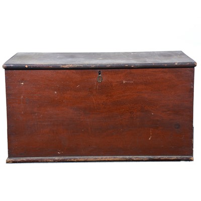 Lot 453 - Victorian pine blanket box