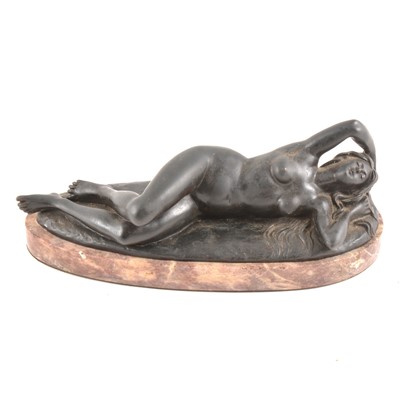 Lot 153 - After Moret, reclining female nude