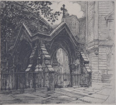 Lot 435 - Philip Pimlott, five etchings