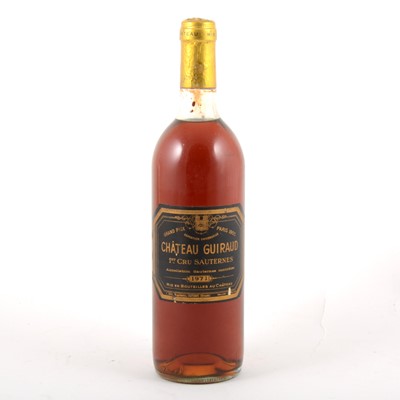 Lot 301 - Ch Guiraud, Sauternes, 1er Cru, 1971