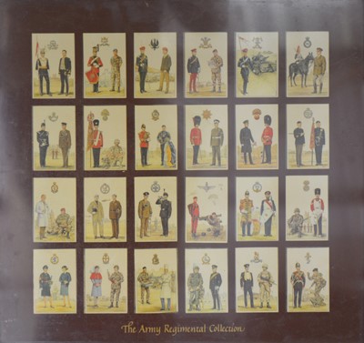 Lot 266 - Five framed sets of cigarette cards