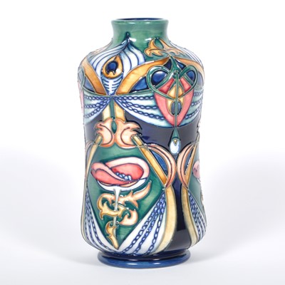Lot 554 - A Moorcroft Pottery vase, 'Cymric Dream' designed by Rachel Bishop for Liberty & Co