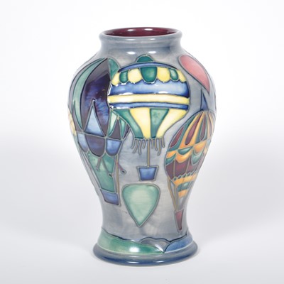 Lot 559 - A Moorcroft Pottery vase, 'Balloon' designed by Jeanne McDougall