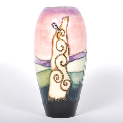 Lot 567 - A Moorcroft Pottery vase, designed for the MCC 1999
