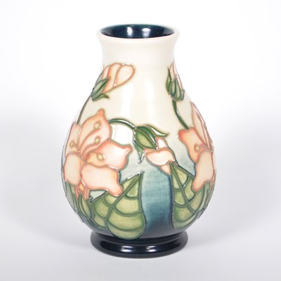 Lot 569 - A Moorcroft Pottery vase, unknown design, 1999