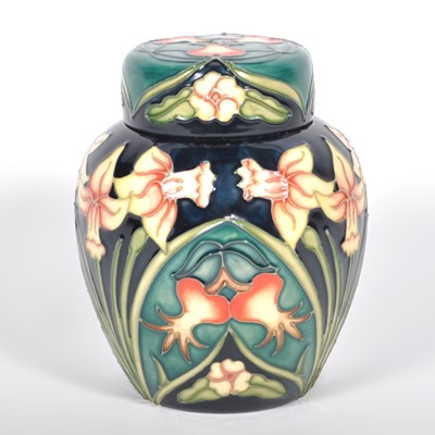 Lot 584 - A Moorcroft Pottery ginger jar and cover, 1997