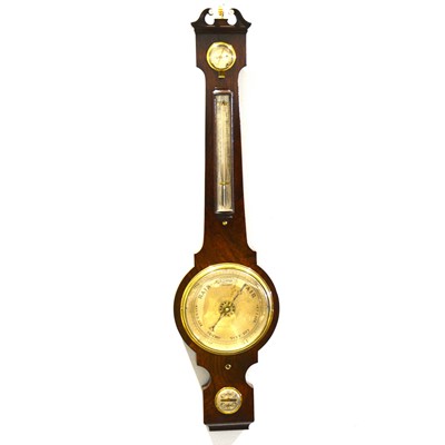 Lot 430A - Victorian rosewood barometer