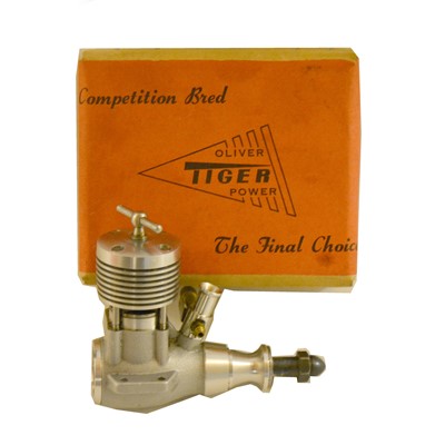 Lot 134 - OLIVER TIGER 2.5cc MK4 diesel by RIDLEY serial...