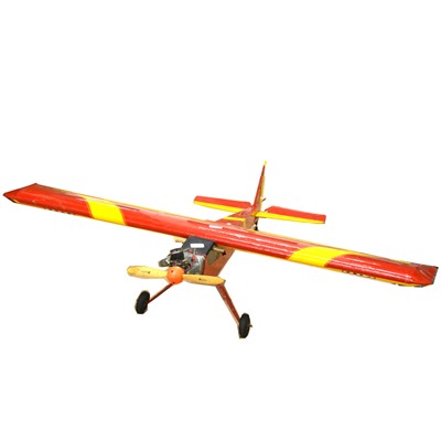 Lot 144 - WOT 4 Red and Yellow model with SPEKTRUM R/C...