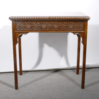 Lot 509 - A mahogany card table