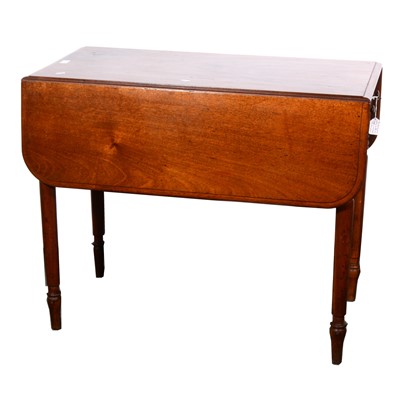 Lot 166 - A Victorian mahogany Pembroke table