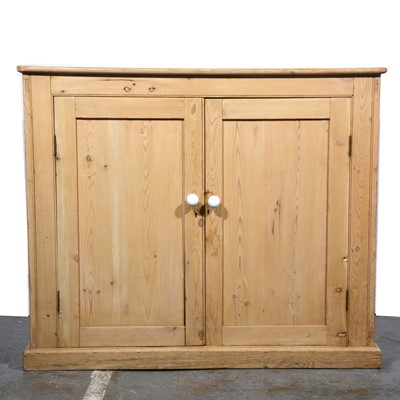 Lot 582 - Pine pantry cupboard