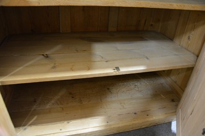 Lot 582 - Pine pantry cupboard