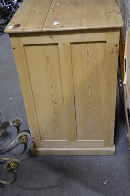 Lot 582 - Pine pantry cupboard